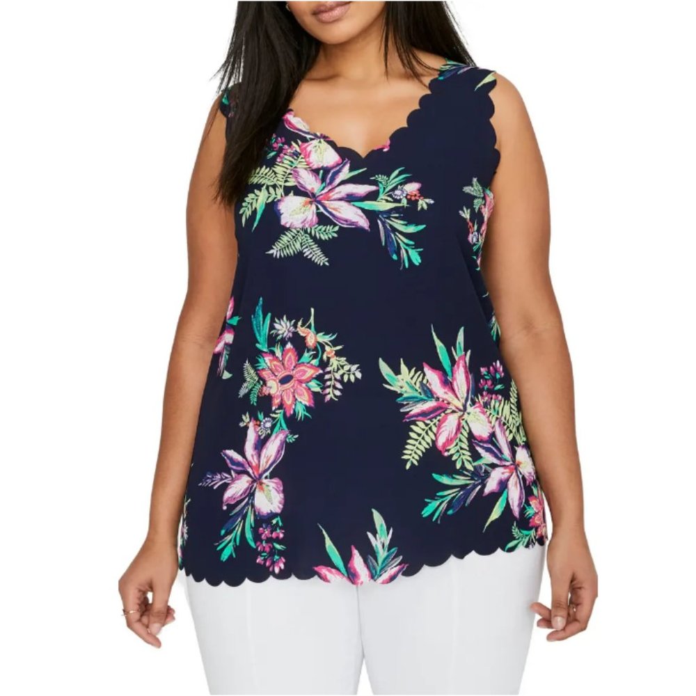 Michel Studio Floral Tank
